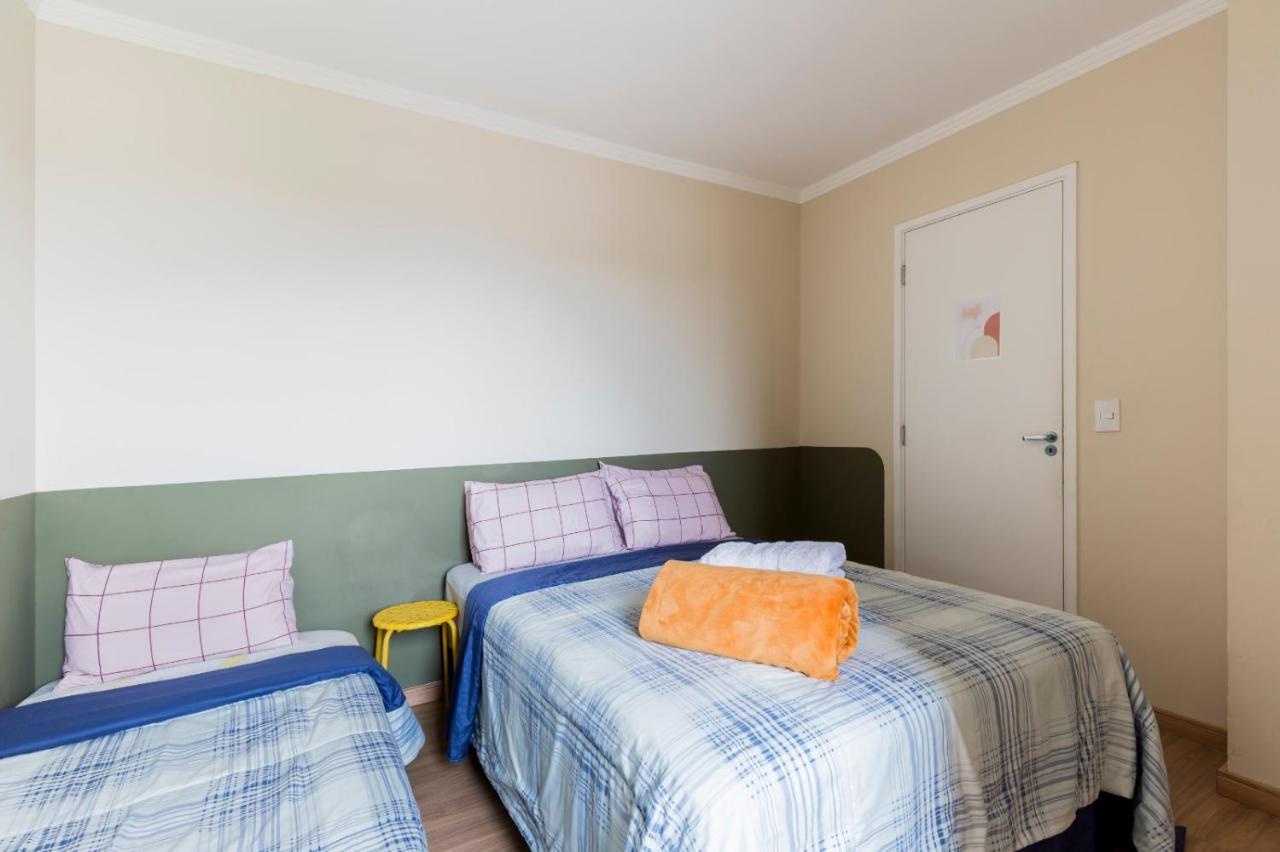 Quarto Em Apartamento Proximo Ao Aeroporto De Guarulhos Gru Exterior foto